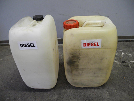 Brandstiftung: Zwei Diesel-Kanister gefunden 