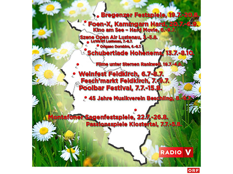 Die Vorarlberger Sommer-Festivals