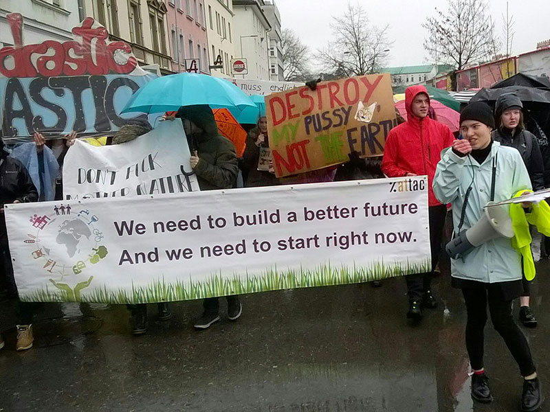 Klima-Demo in Bregenz